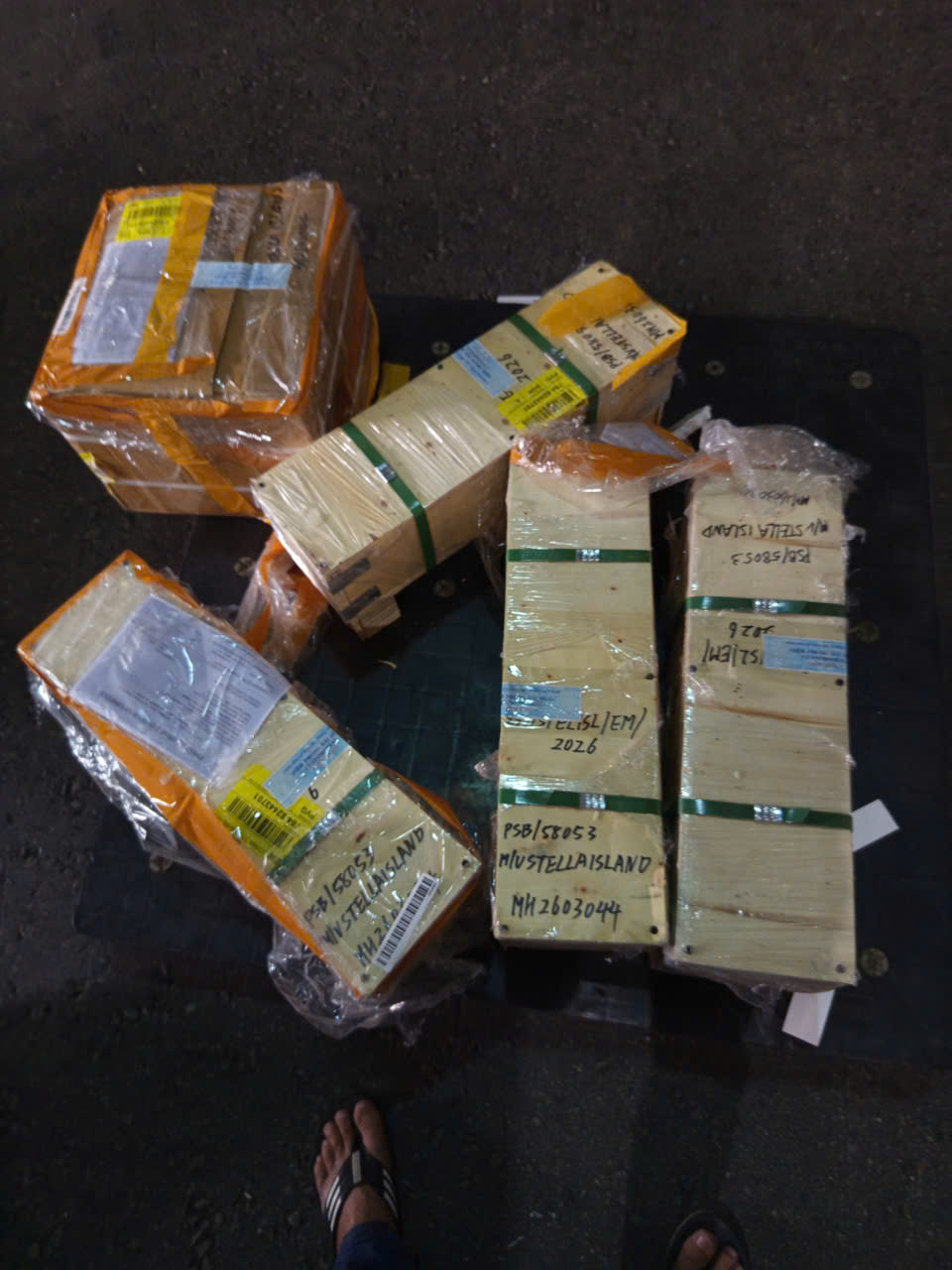 Maritime spare parts logistics